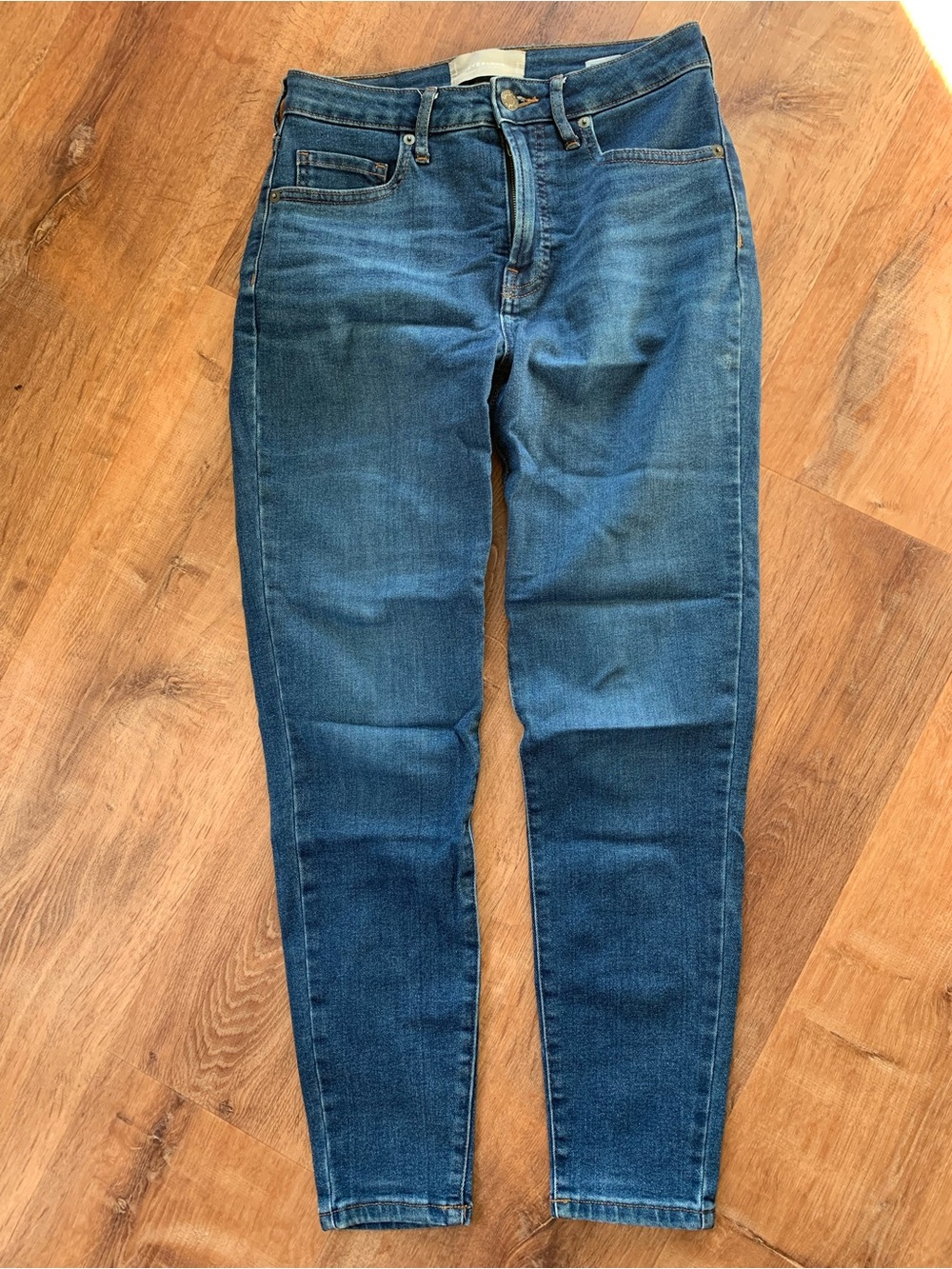 Everlane Women's Dark Blue Slim Jeans